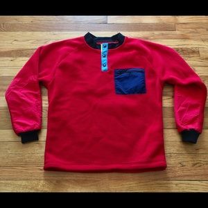 Mens Topo Designs Synchilla Snap T Fleece Pullover